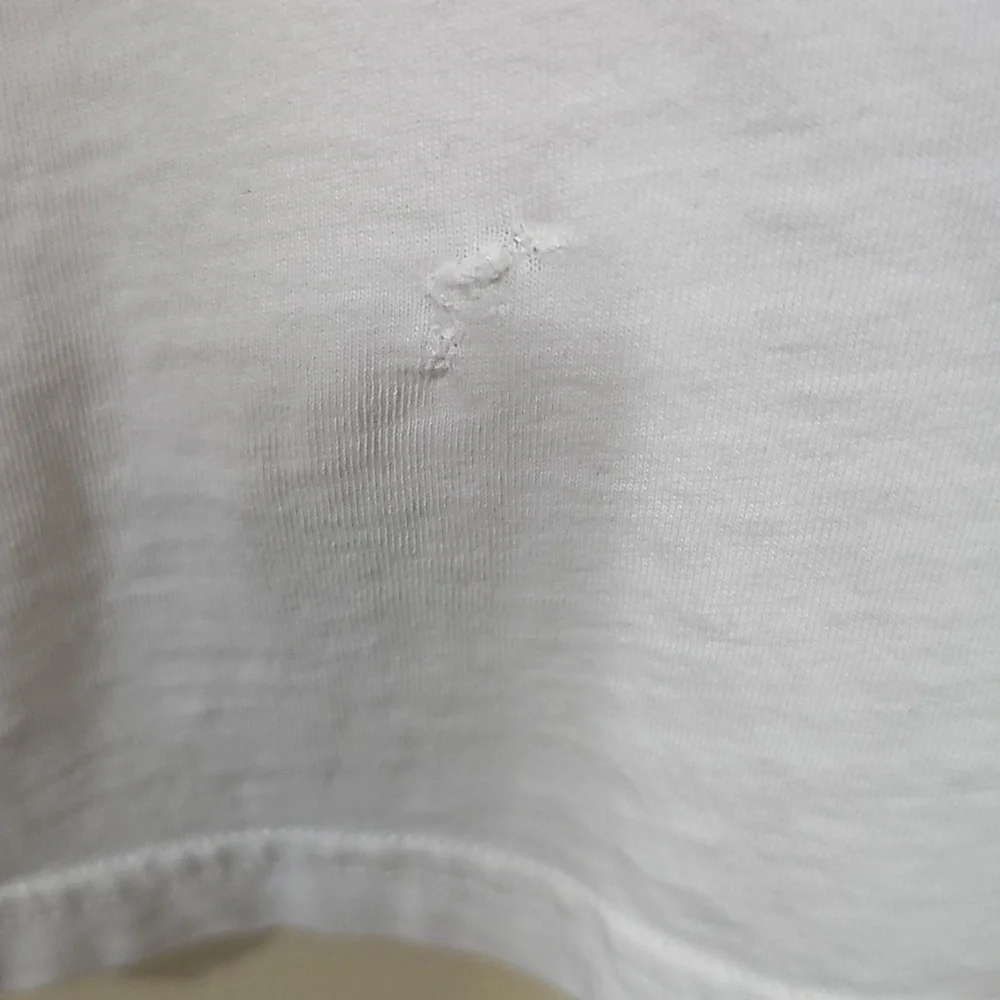 Moschino White and Black Graphic Tee - Picture 8 of 10